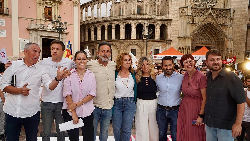 Elecciones europeas: Sumar cierra la campaña europea en Valencia