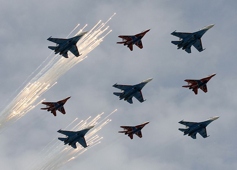 Desfile en el aire
