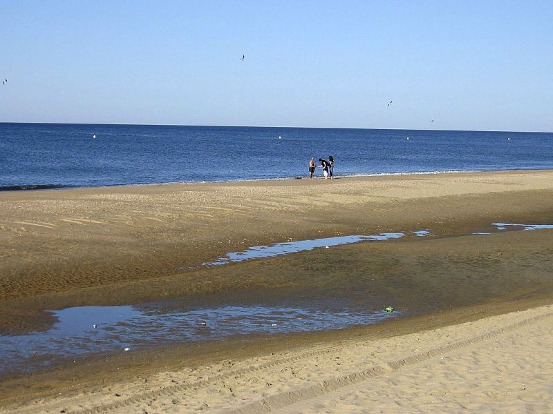 La playa de La Antilla fuera de peligro