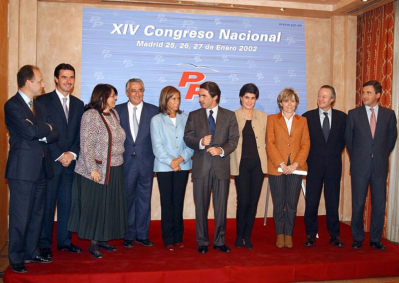 Los ponentes del XIV Congreso del PP
