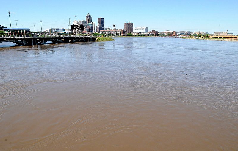 Inundaciones en Iowa