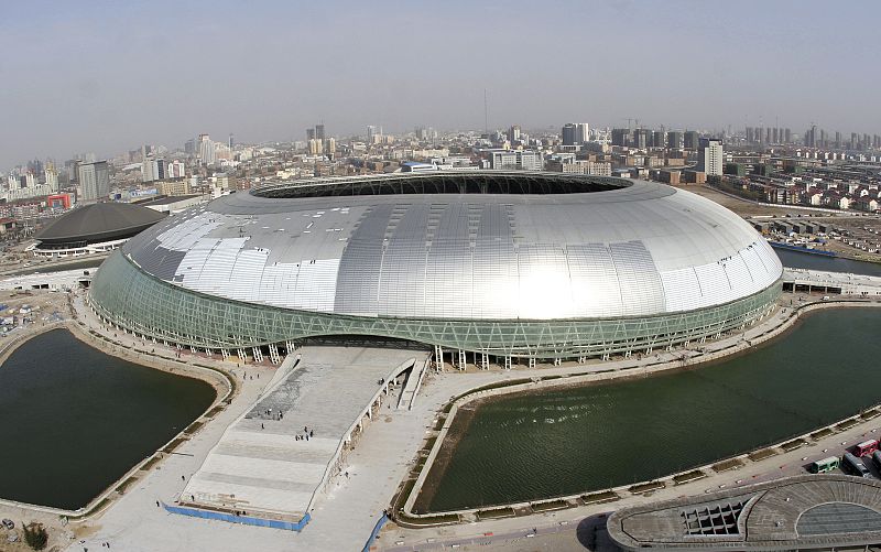 Estadio olímpico de Tianjin. Fútbol