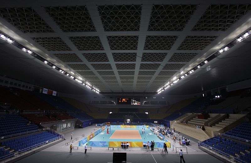 Pabellón de la capital. Voleibol.