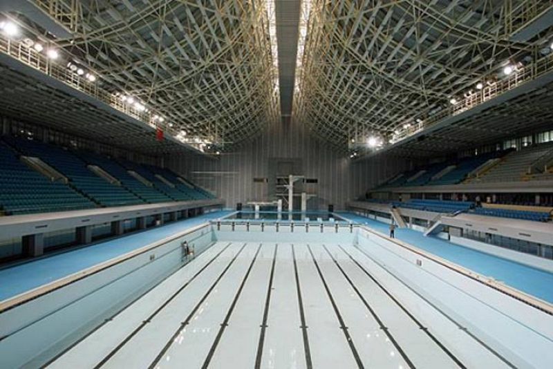 Piscina Yingdong. Waterpolo y pentatlón ( natación).