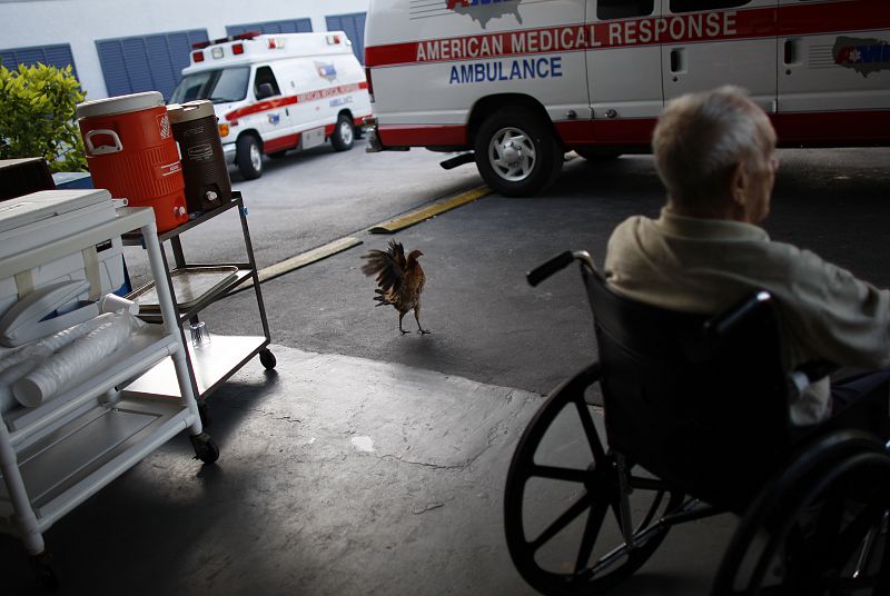 Evacuación desde el hospital