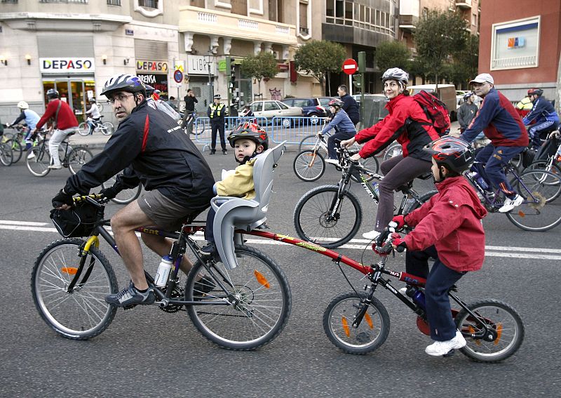 Imagen de la Fiesta de la Bicicleta de Madrid.
