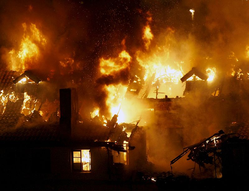 INCENDIO EN SANTANDER