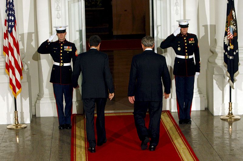 ZAPATERO Y BUSH