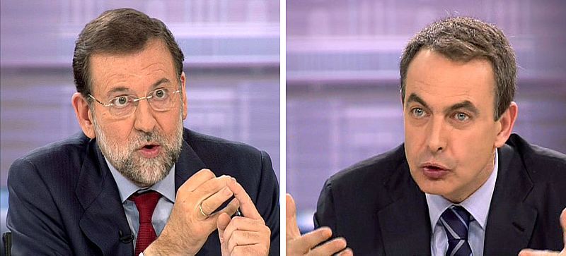 Segundo 'cara a cara' entre Zapatero y Rajoy