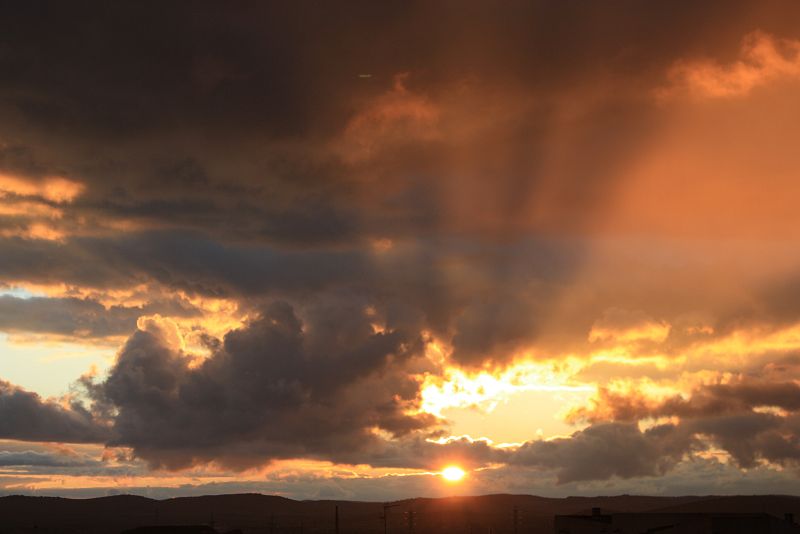 Nubes en Valdepeñas, Ciudad Real