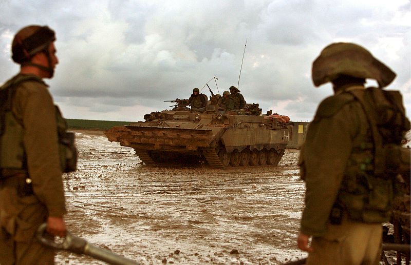 ISRAEL - SOLDADOS ABANDONAN FRANJA DE GAZA TRAS ALTO EL FUEGO