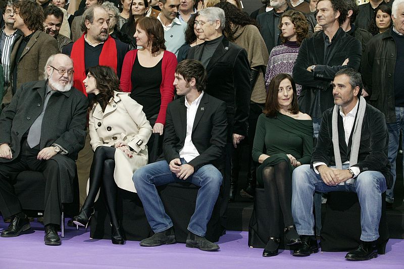 Verdú, junto a otros de los nominados de este año.