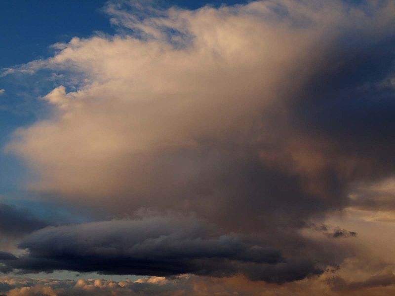Nubes sobre Madrid