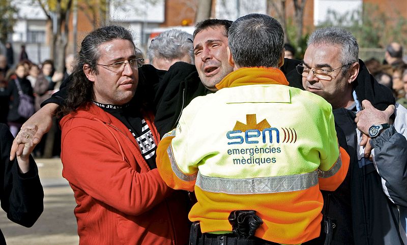 El padre de uno de los niños que el pásado sabado.