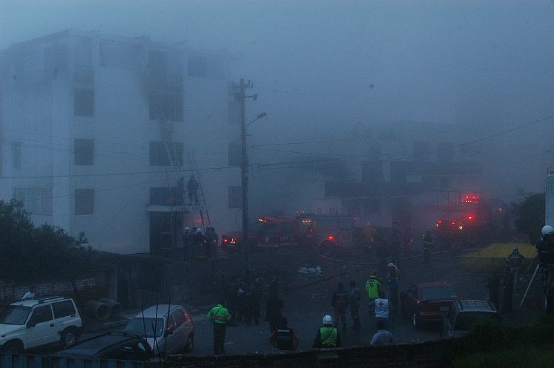 Accidente aéreo en Quito