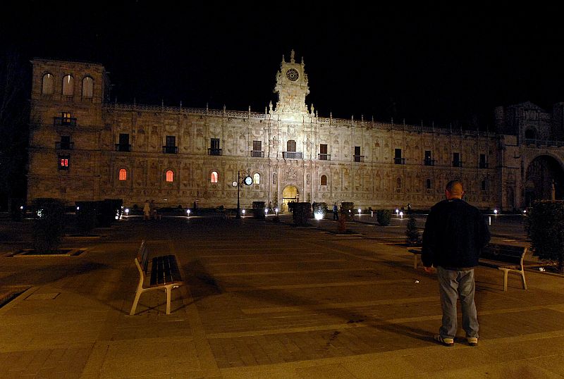 APAGÓN EN EL PARADOR SAN MARCOS DE LEÓN