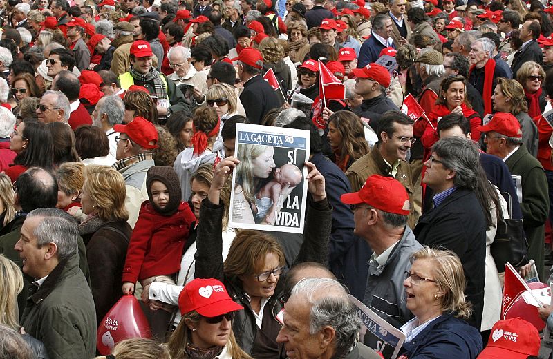MANIFESTACIÓN CONTRA LEY ABORTO