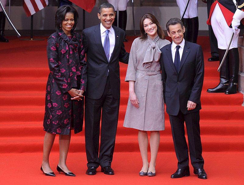 REUNIÓN DE OBAMA Y SARKOZY