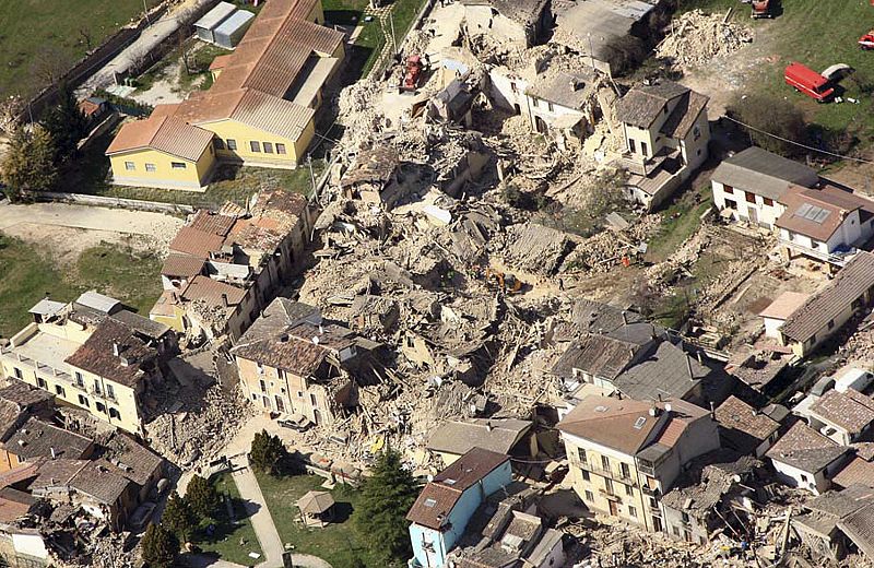 Muy pocas casas han quedado en pie, y las que lo hicieron sufrieron graves destrozos.