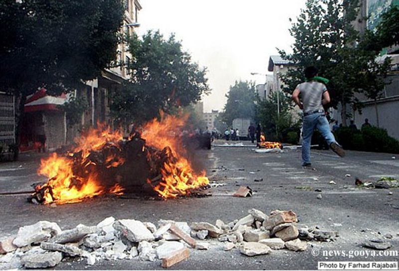 Manifestaciones en Teherán