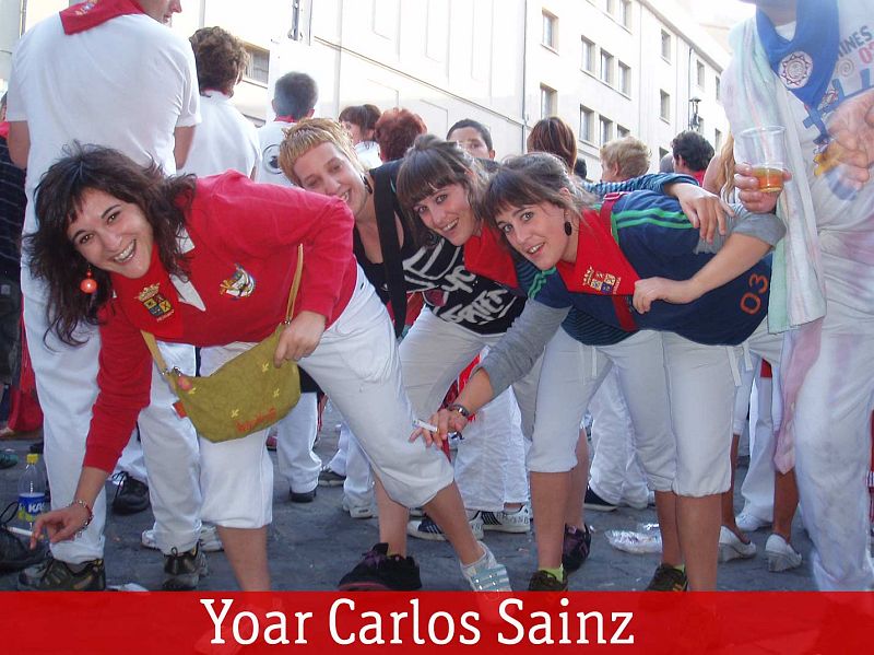 Ana, Marta, Bea y Yoar
