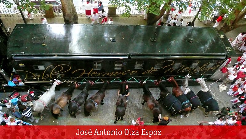Caballos en San Fermín