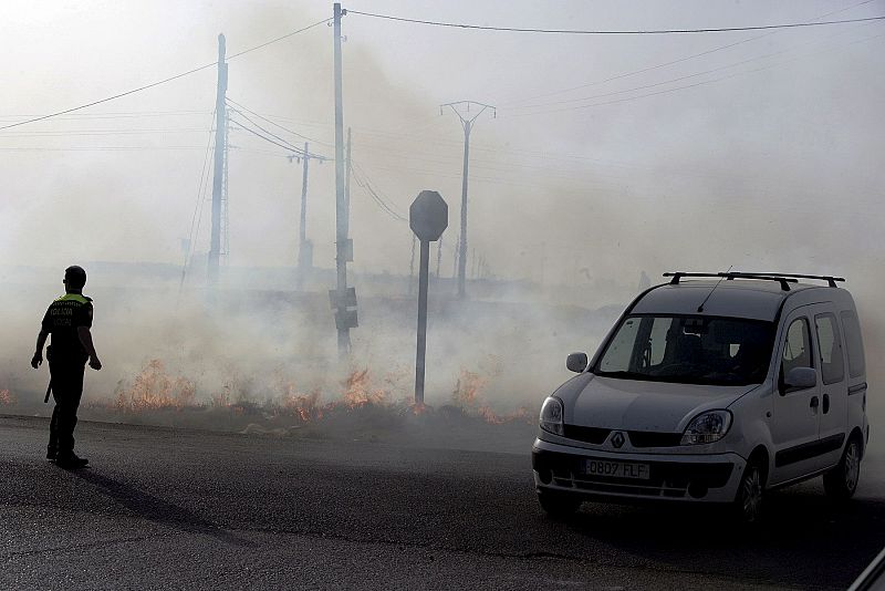 Incendio en Almagro (Ciudad Real)