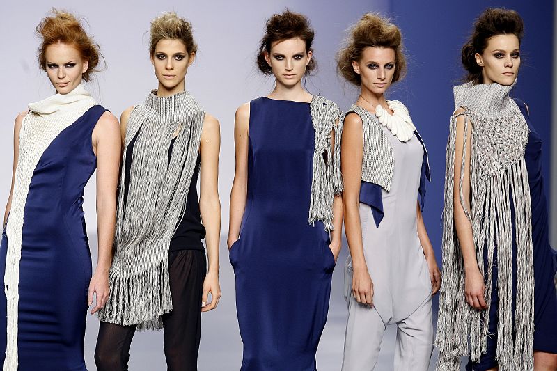 Modelos de Sara Coleman en Cibeles Madrid Fashion Week 2009