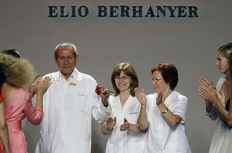 Homenaje a Elio Berhanyer en Madrid Cibeles Fashion Week