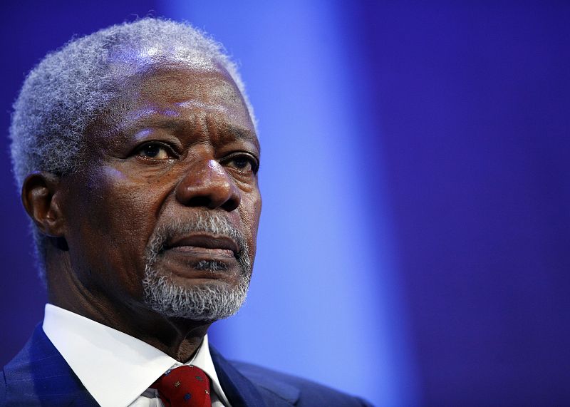 Kofi Annan y la ONU lograron el premio en 2001.