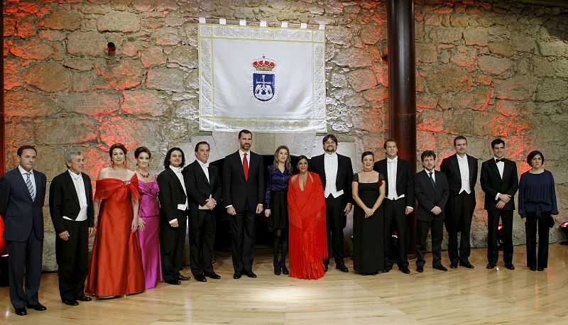 LOS PRÍNCIPES DE ASTURIAS PRESIDEN EL CONCIERTO DE CLAUSURA DE LA XVIII SEMANA DE MÚSICA