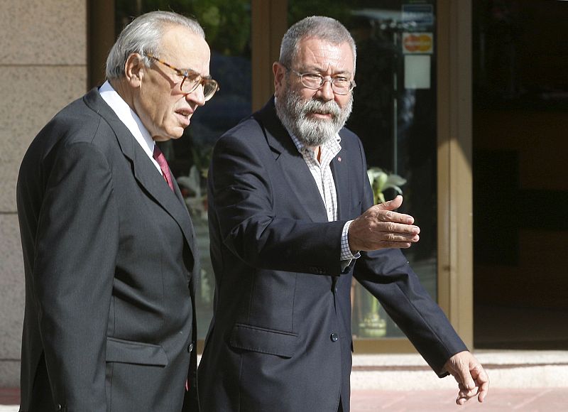 Peces Barba y Cándido Méndez