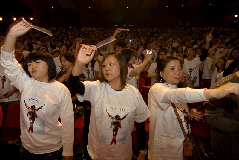 CHINA-ESTRENO DOCUMENTAL MICHAEL JACKSON