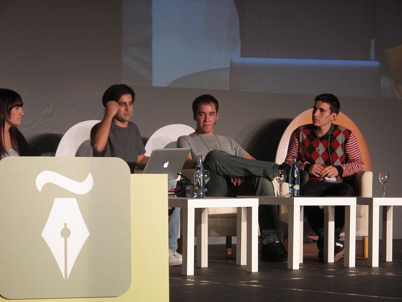 La mesa redonda sobre 'Nativos digitales' o aquellos que nacieron ya rodeados de las últimas tecnologías.