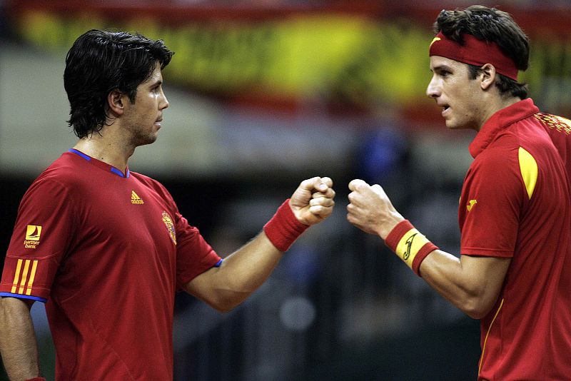 La doble 'F', Fernando y Feliciano, demostró su compenetración en la pista.