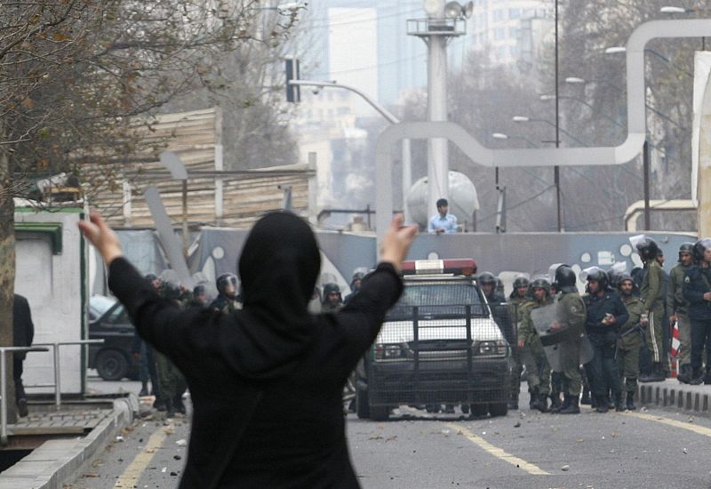 Enfrentamientos en Irán