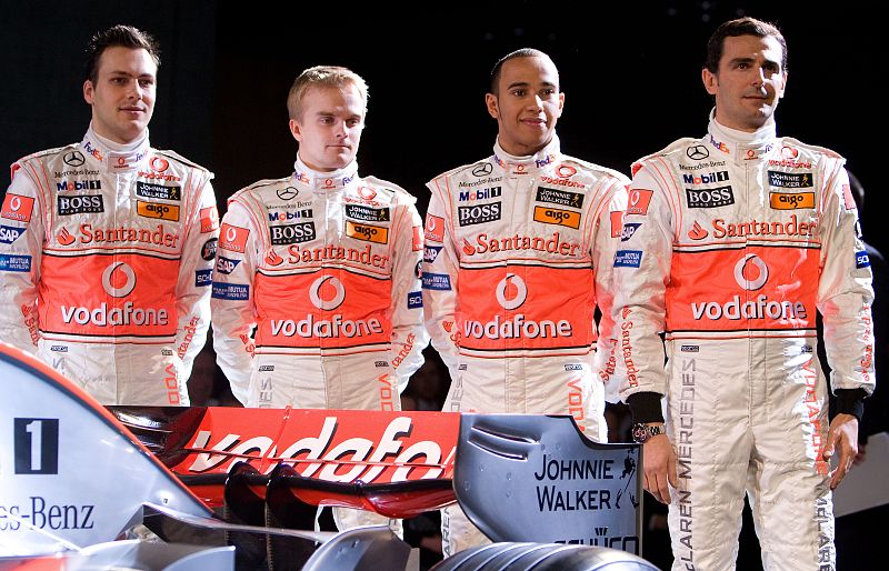 La temporada pasada continuó como probador de Mclaren