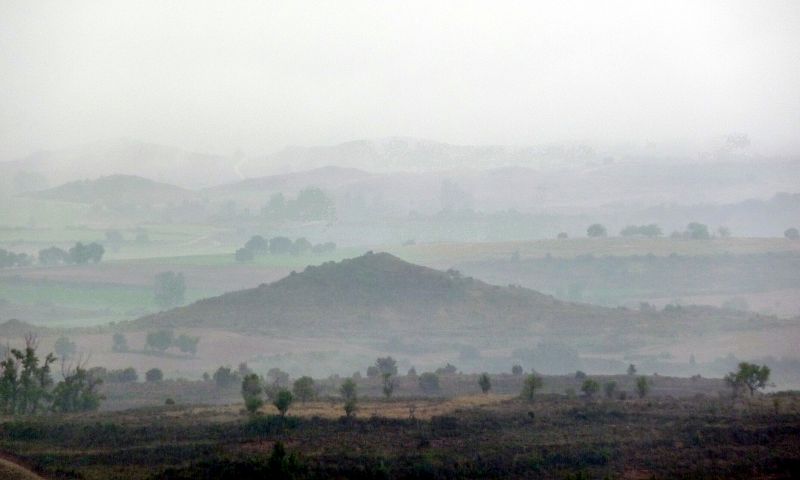 Otra foto de una paisaje natural tomada por Manu Bañuelos en la localidad burgalesa de Poza de la Sal, donde nació Félix.