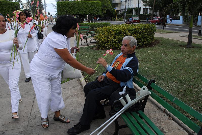 MARCHA DE LAS DAMAS DE BLANCO CUBANAS