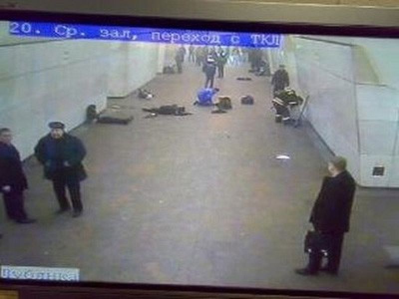 Interior del metro de Moscú