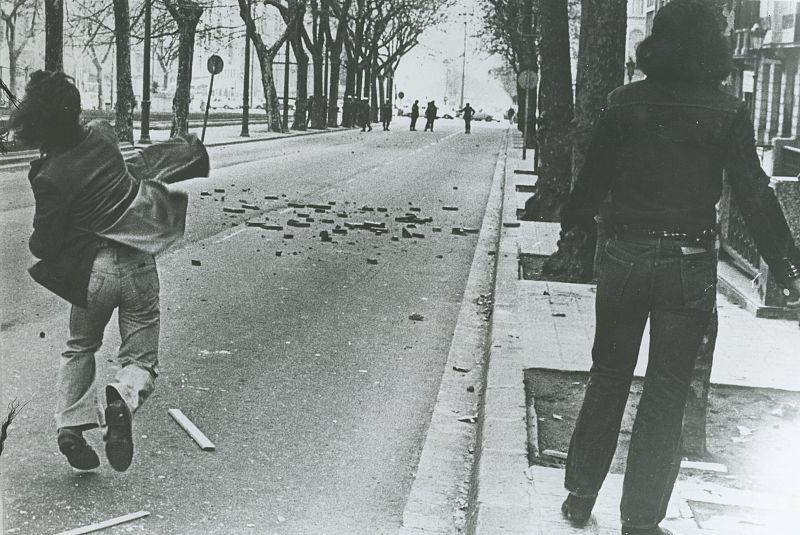 Manifestaciones en Barcelona, 1976