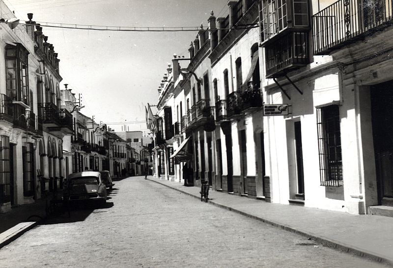 Calle Real de Estepona, año 1962