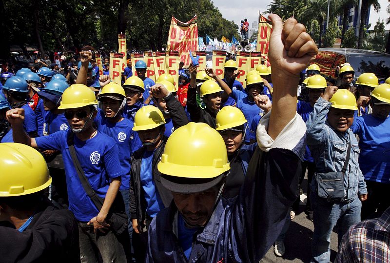 DÍA INTERNACIONAL DEL TRABAJO EN INDONESIA