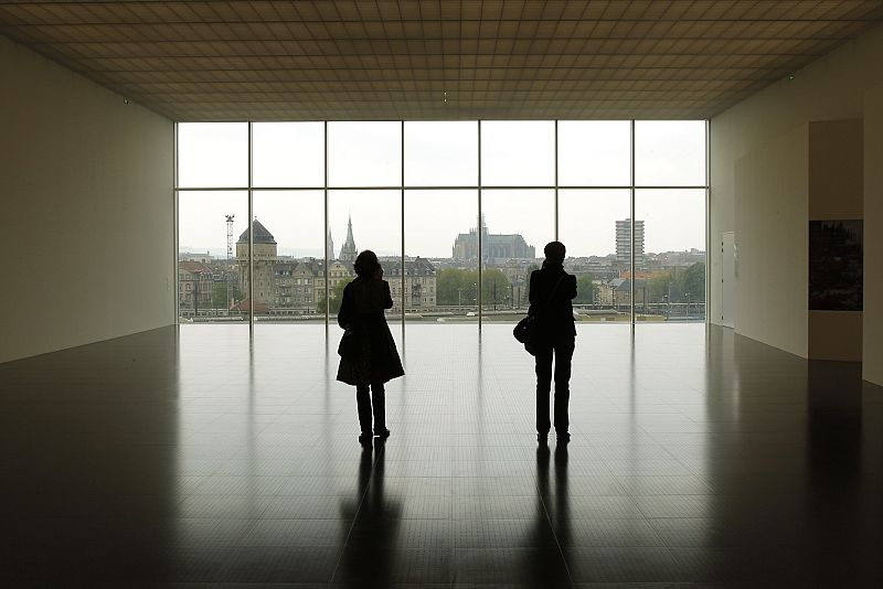 France's President Sarkozy attends the inauguration of the Centre Pompidou-Metz museum in the eastern city of Metz