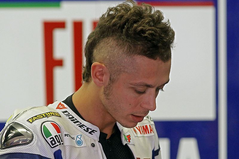 Valentino Rossi y Nicky Hayden comparten la misma peluquera...