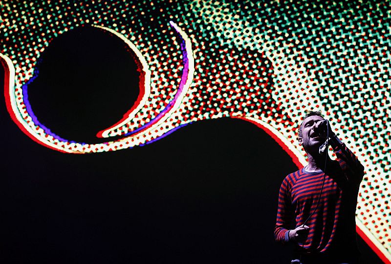Damon Albarn of Gorillaz actuó el 25 de junio