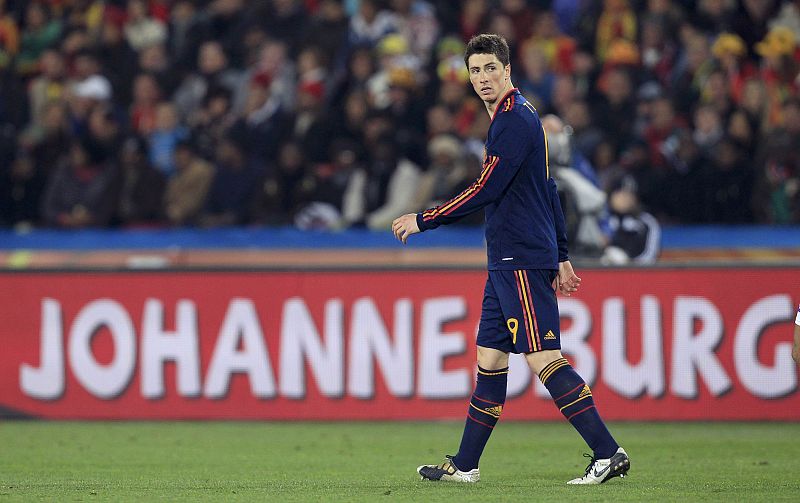 Fernando Torres ha estado poco activo durante la primera mitad