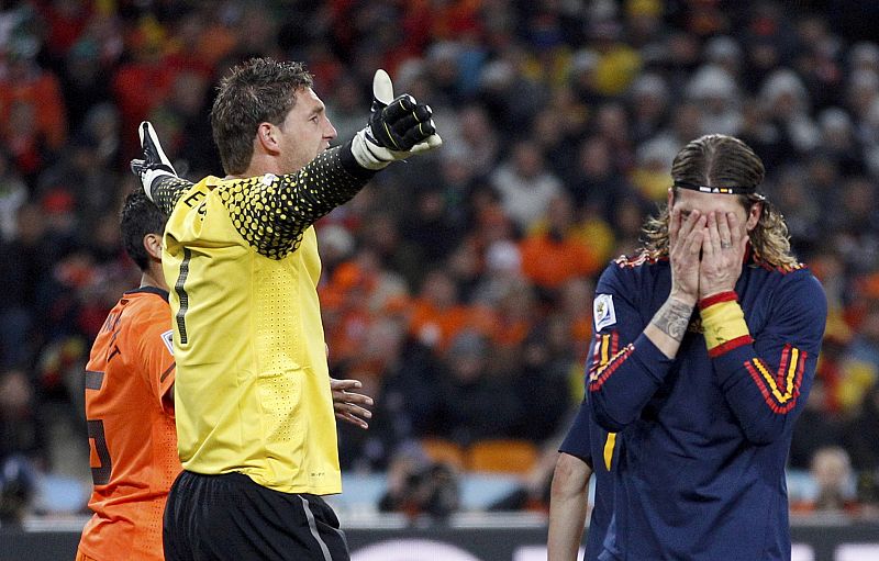 Ramos se lamenta