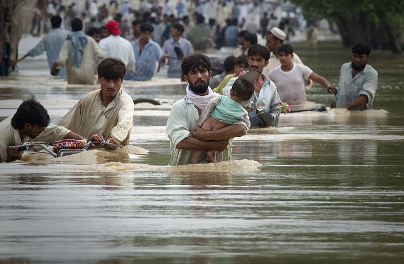 Inundaciones en Pakistán