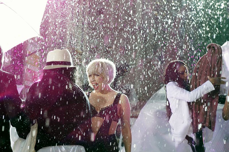 Lady Gaga da un concierto en Nueva York